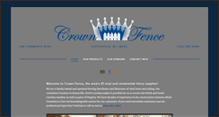 Desktop Screenshot of crownfence.org