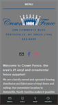 Mobile Screenshot of crownfence.org